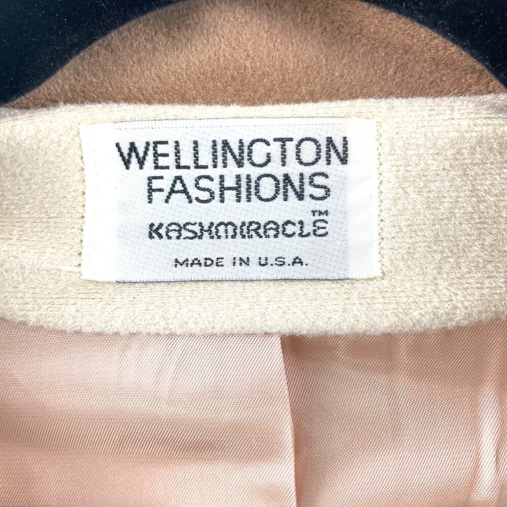 Wellington Fashions “Kashmiracle” Coat – Camel Brown, Size Large, Made in USA - Picture 5 of 14